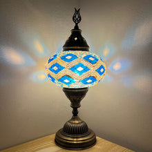 Load image into Gallery viewer, River Handcrafted Mosaic Large Table Lamp