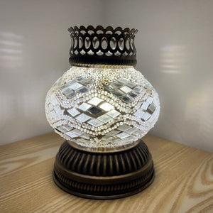 Thea Handcrafted Mosaic Lamps-Princess Style