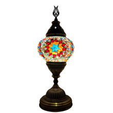 Load image into Gallery viewer, Kyros Boho Medium Mosaic Table Lamp