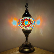 Load image into Gallery viewer, Kyros Boho Medium Mosaic Table Lamp