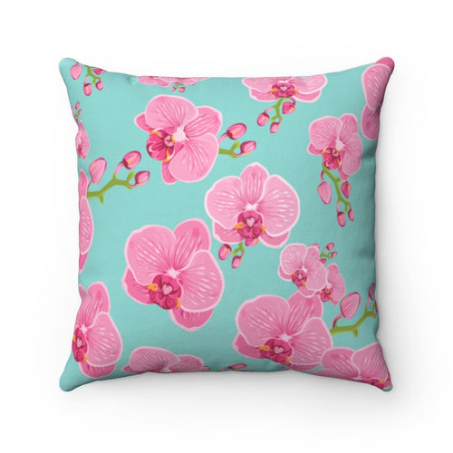 Orchid Blossom Square Pillow - Southern Candle Studio