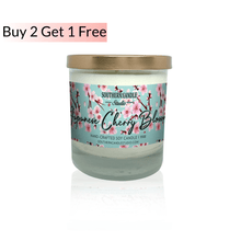 Load image into Gallery viewer, Japanese Cherry Blossom Soy Wax Candle 11 oz. - Southern Candle Studio