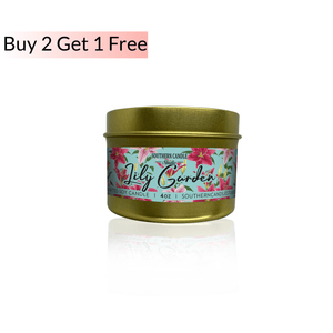 Lily Garden Soy Wax Candle 4 oz. - Southern Candle Studio
