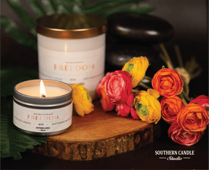 Freedom Soy Wax Candle 4 oz. - Southern Candle Studio