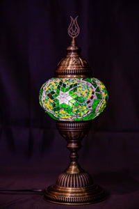Medium Table Lamp-Green - Southern Candle Studio