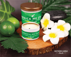Jamaica Me Crazy Soy Wax Candle 4 oz. - Southern Candle Studio