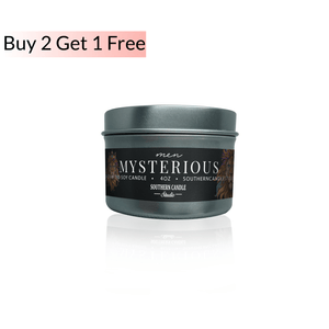 Mysterious  Soy Wax Candle 4 oz. - Southern Candle Studio