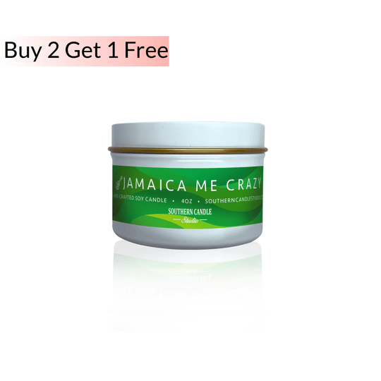 Jamaica Me Crazy Soy Wax Candle 4 oz. - Southern Candle Studio