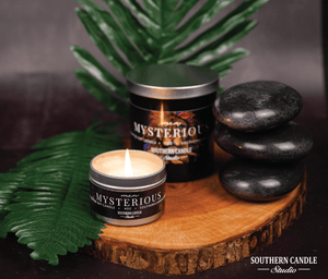Mysterious  Soy Wax Candle 4 oz. - Southern Candle Studio