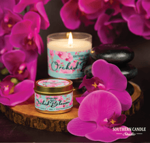 Load image into Gallery viewer, Orchid Blossom Soy Wax Candle 4 oz. - Southern Candle Studio