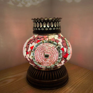 Purple Dream Handcrafted Mosaic Lamps-Princess Style