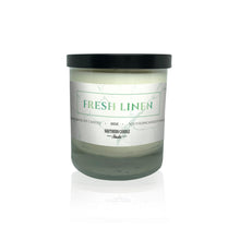 Load image into Gallery viewer, Fresh Linen Soy Wax Candle 11 oz. - Southern Candle Studio
