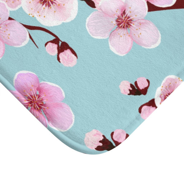 Japanese Cherry Blossom Bath Mat - Southern Candle Studio