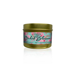 Orchid Blossom Soy Wax Candle 4 oz. - Southern Candle Studio
