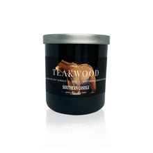 Load image into Gallery viewer, Teakwood Soy Wax Candle 11 oz. - Southern Candle Studio