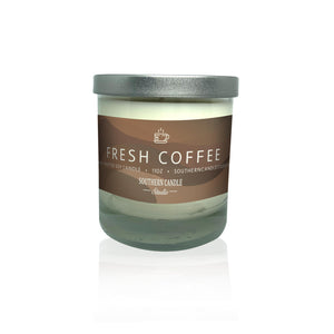 Fresh Coffee Soy Wax Candle 11 oz. - Southern Candle Studio