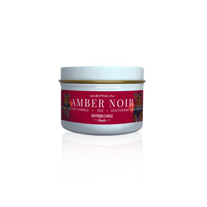 Amber Noir Soy Wax Candle 4oz. - Southern Candle Studio