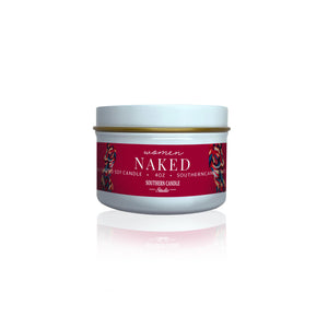 Naked Soy Wax Candle 4 oz. - Southern Candle Studio